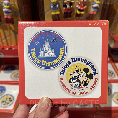 コースターセット（ディズニー40周年グッズ）