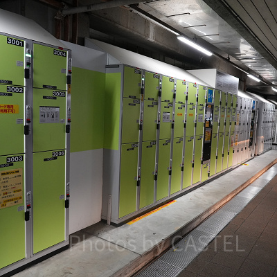 舞浜駅のコインロッカー