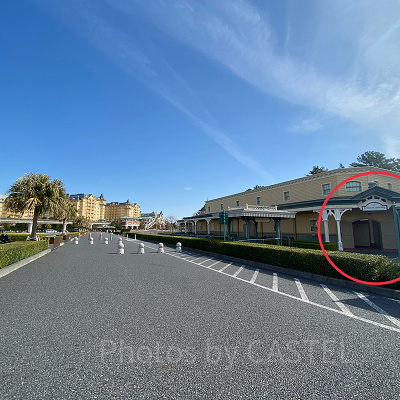 ④東京ディズニーランド バス・ターミナル アネックス付近のコインロッカー（パーク外）