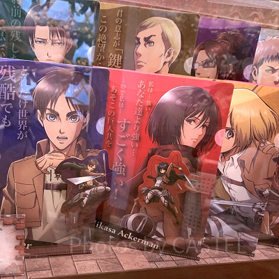 コレクタブルクリアファイル&ステッカー〔USJ×進撃の巨人〕