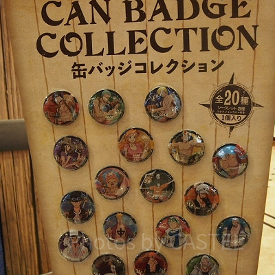 コレクタブル缶バッジコレクション