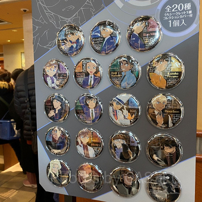 コレクタブル缶バッジ〔USJ×コナングッズ〕