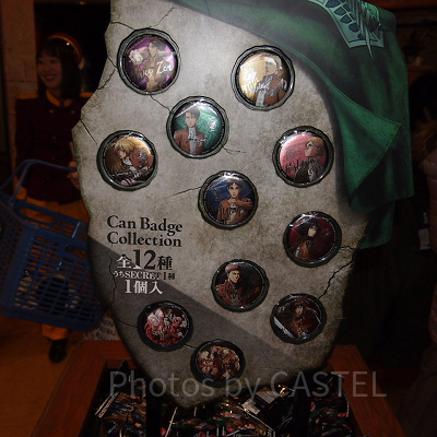 コレクタブル缶バッジ