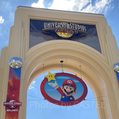 USJのコロシアムアーチ