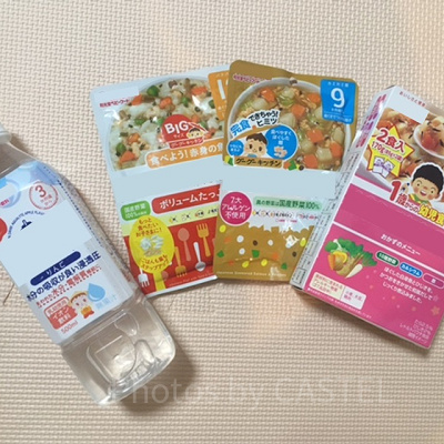 市販のベビーフード