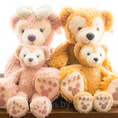 ダッフィー＆シェリーメイのMサイズとSサイズの比較