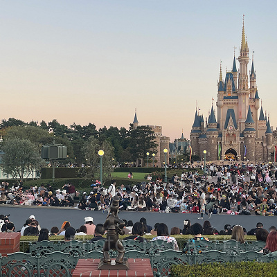 2022年10月のディズニーランドの混雑状況