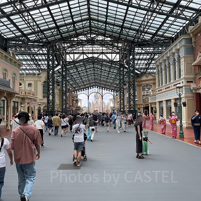 ディズニーランドの混雑状況（2022年7月）