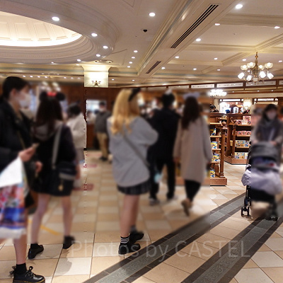 ショップの混雑状況／16:30