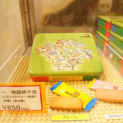 クッキー地図柄平缶（16個入り）