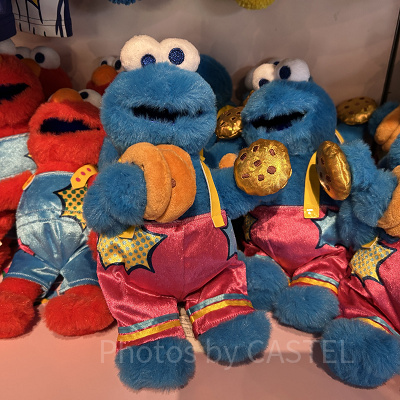 クッキーモンスターぬいぐるみ