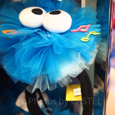 クッキーモンスターチュールカチューシャ