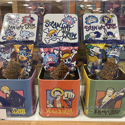 クランチ缶（USJワンピースグッズ）