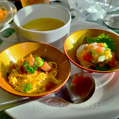クリスタルパレス・レストラン：ライスボウルとスープ
