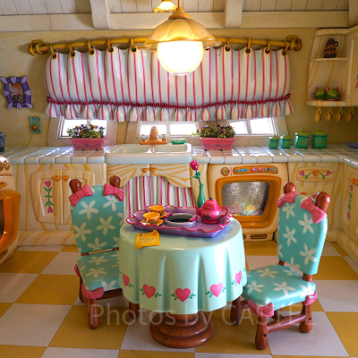 かわいいミニーのお家