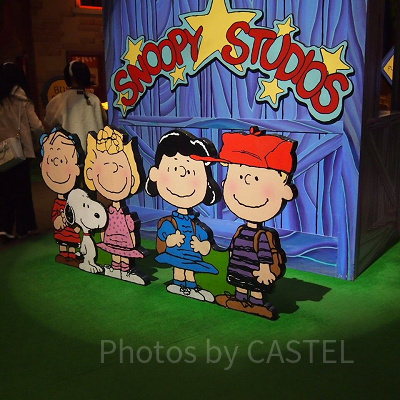 スヌーピー・スタジオのかわいいフォトスポット♪