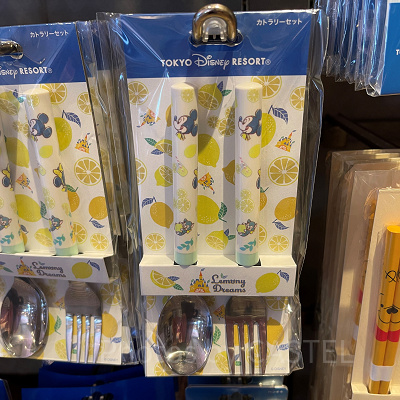 カトラリーセット(ディズニーレモン柄グッズ)