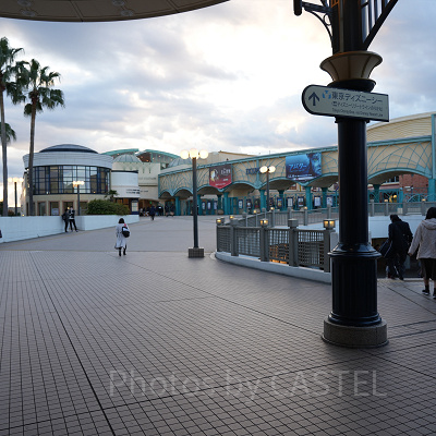 12月ディズニーランド混雑レポ：舞浜駅改札前