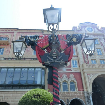 パイレーツに占領されたメディテレーニアンハーバーのデコレーション