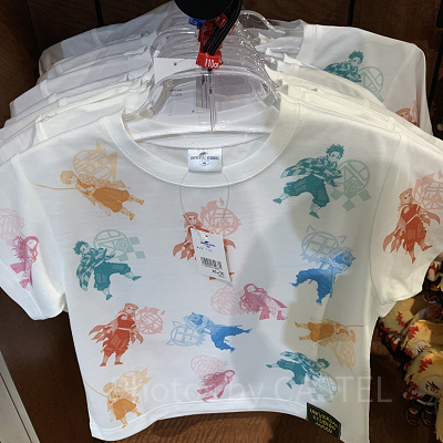 鬼滅の刃キッズTシャツ(USJ×鬼滅の刃 刀鍛冶の里編&柱稽古編グッズ)