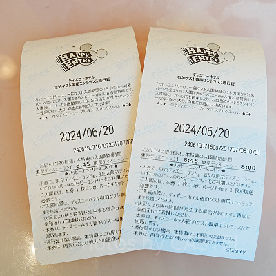 上海ディズニーのアーリーパークエントリーと東京ディズニーのハッピーエントリーとの違い