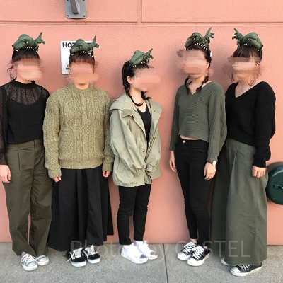 恐竜リンクコーデ