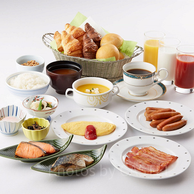 ディスカーロの朝食バイキング