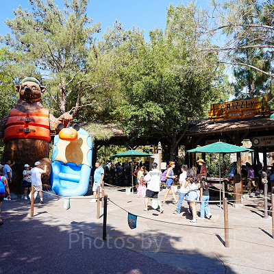 ディズニーカルフォルニアアドベンチャーのアトラクション：グリズリー・リバー・ラン