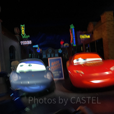 ディズニーカルフォルニアアドベンチャーのアトラクション：ラジエーター・スプリングス・レーサー