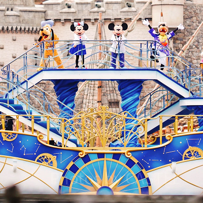 ディズニーキャラクターたち