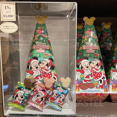 ディズニークリスマスグッズ2023：チョコレート 2023年11月07日(火)発売
