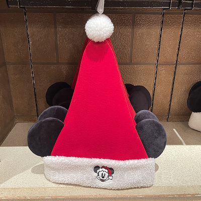 ディズニークリスマスグッズ2023：ファンキャップ 2023年11月07日(火)発売