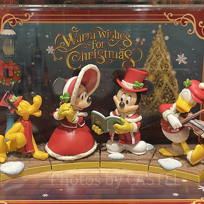 ディズニークリスマスグッズ2023：ミニチュアフィギュア 2023年11月07日(火)発売