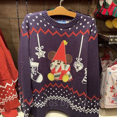 ディズニークリスマスグッズ2023：セーター 2023年11月07日(火)発売（リルリンリン）