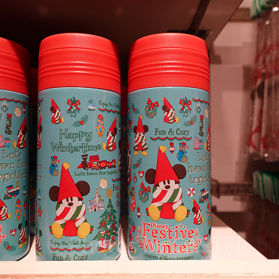 ディズニー・クリスマス・リルリンリングッズ：ステンレスボトル