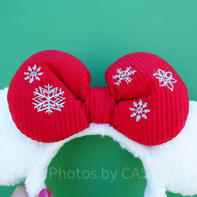 ディズニークリスマスカチューシャのリボン部分