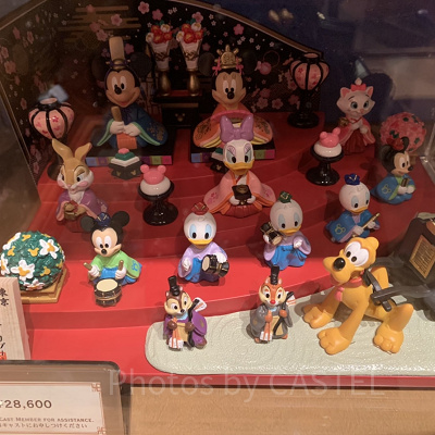 ディズニーお雛飾り