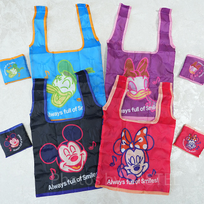 ディズニーガチャガチャ：エコバッグ（スマイル）