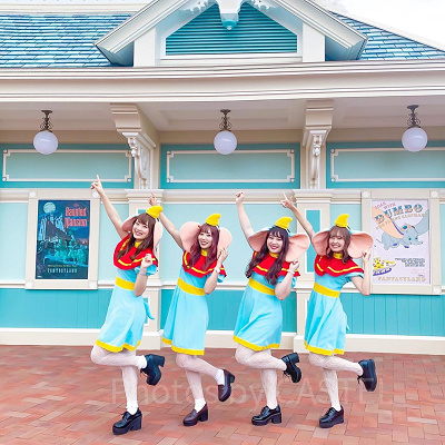 ディズニー・ハロウィーンの全身仮装（イメージ）