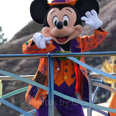 ディズニー・ハロウィーン・グリーティングのコスチューム