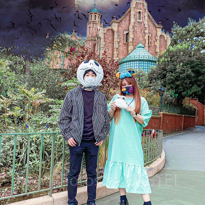 ディズニーマスクコーデ「サリー＆ジャック」