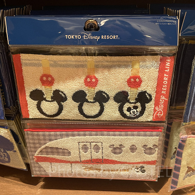 ディズニーリゾートラインミニタオル