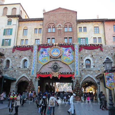 クリスマスのディズニーシー
