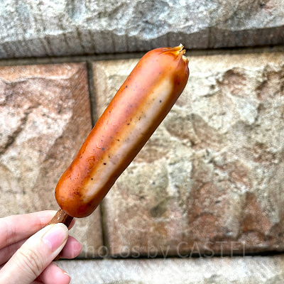 ディズニーシー食べ歩き：骨付きソーセージ