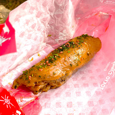ディズニーシー食べ歩き:ブラックペッパーてりやきチキンロール