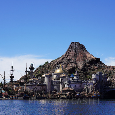 ディズニーランドの「陸」と対になって、「海」と呼ばれるディズニーシー