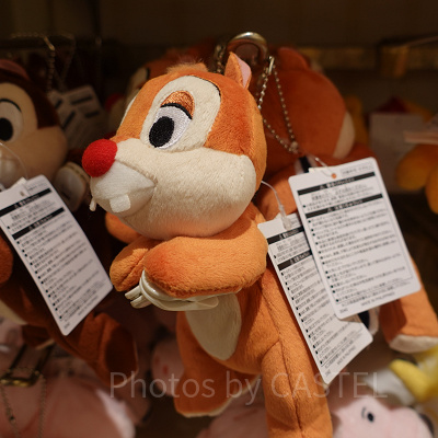 ディズニー肩のせぬいぐるみ(デール)
