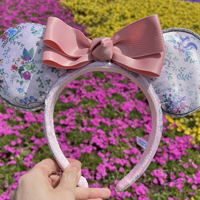 ディズニー春カチューシャ