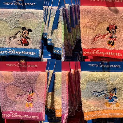 ディズニーのタオル