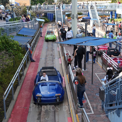 カリフォルニアアナハイムディズニーのアトラクション：オートピア